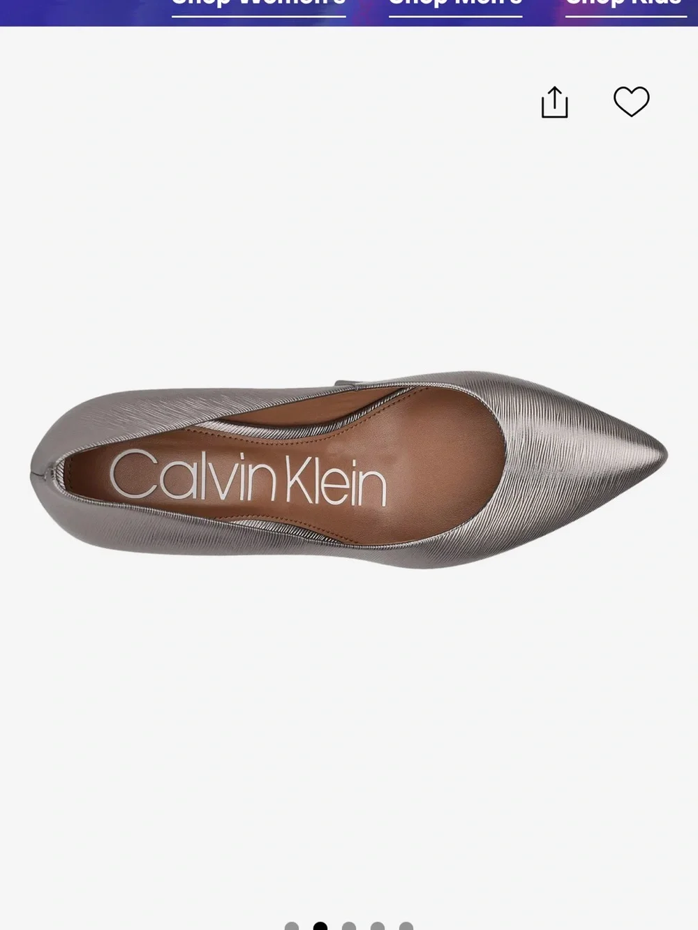 Calvin Klein Women's Gayle Classic Pointed Toe Stiletto Pumps Size 6 1/2